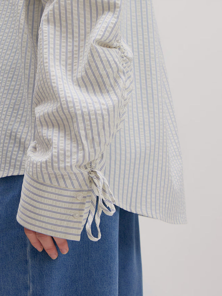 Hanni Shirt, Blue stripe
