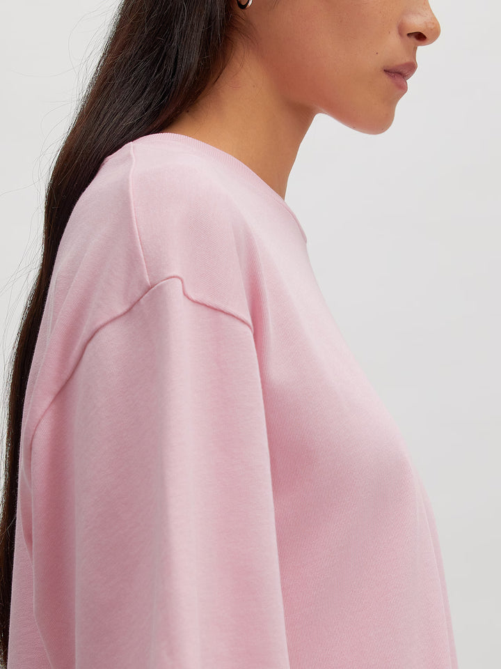 Enzo Boxy T-shirt, Cameo Pink