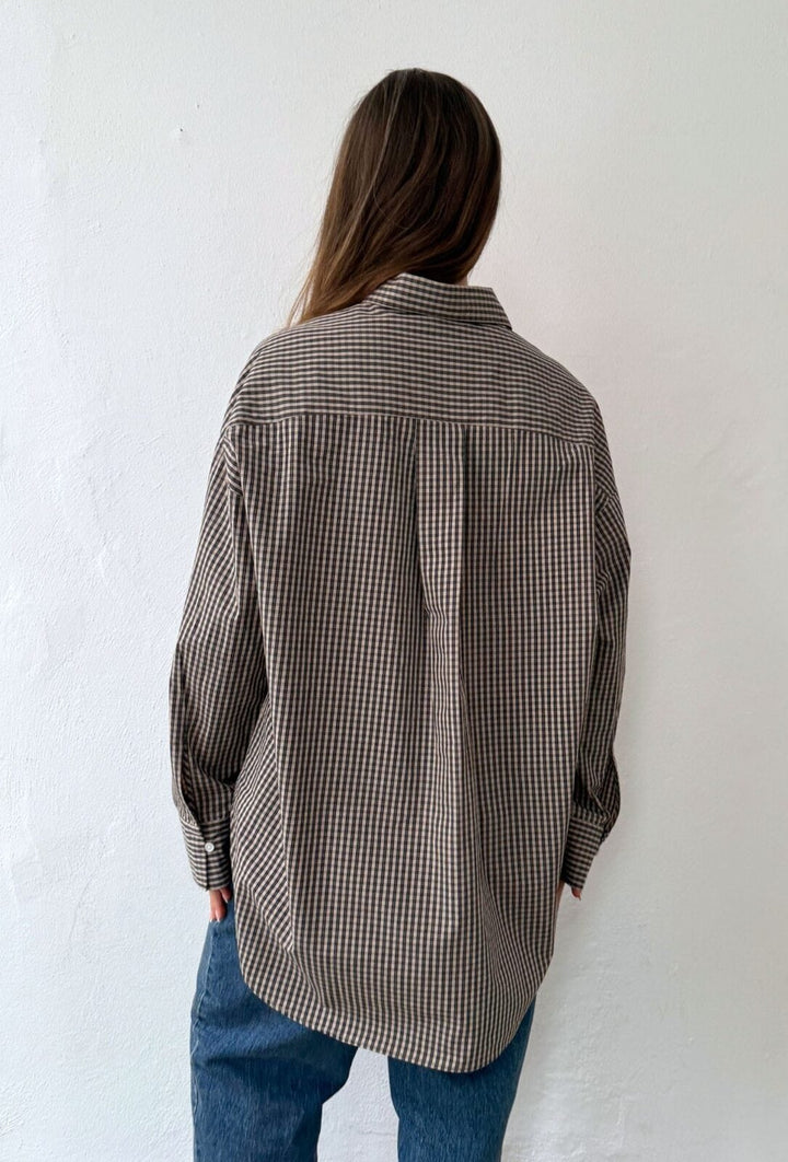 Fie Check Shirt - Nature