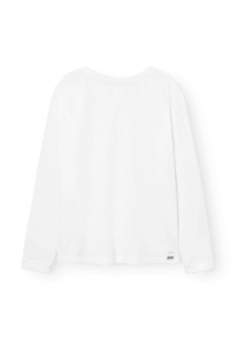 Light Sweat Long sleeve, White