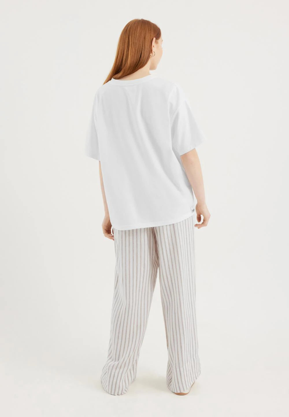 Light Sweat Short sleeve, White