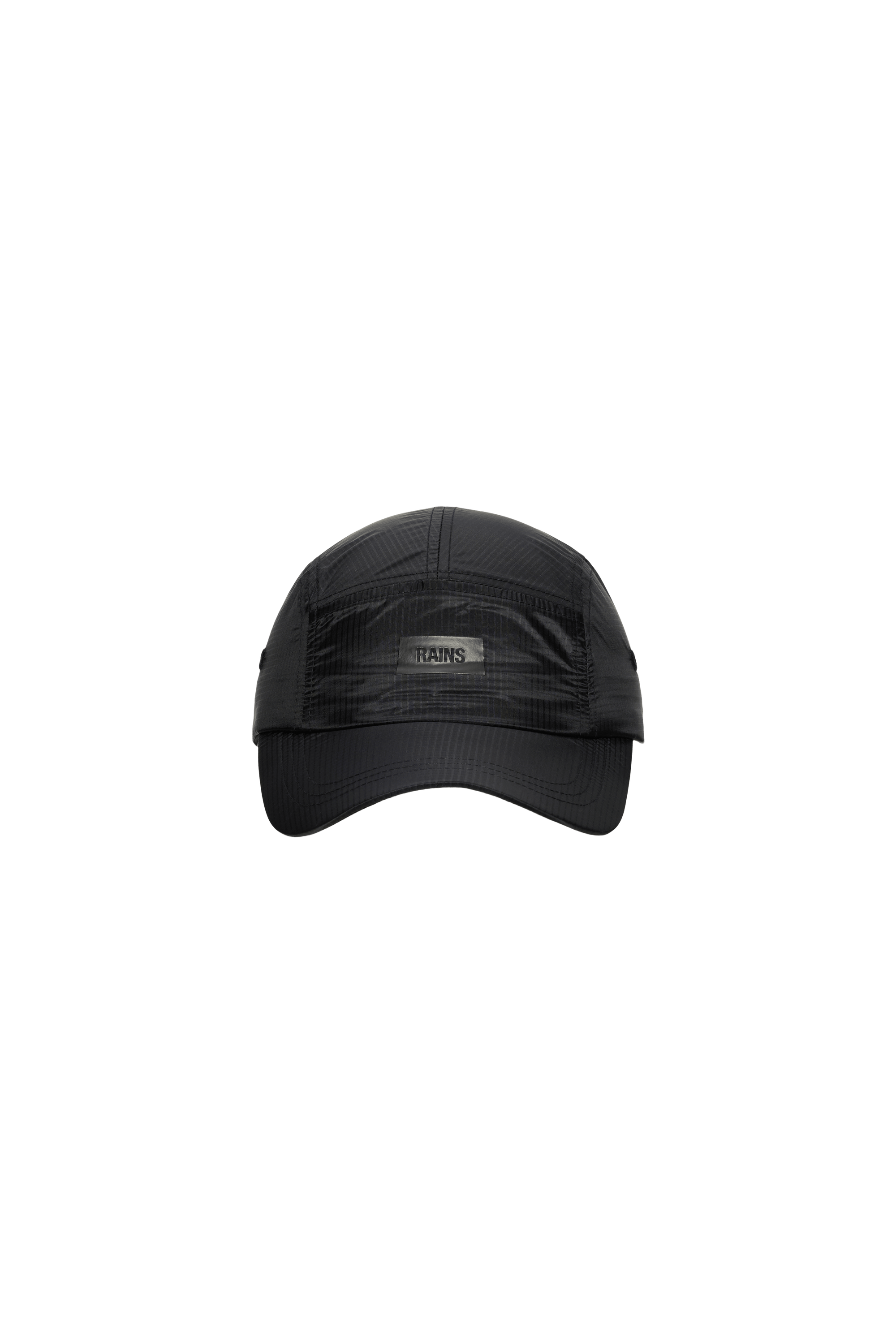 5 Panel Ripstop Cap, Black