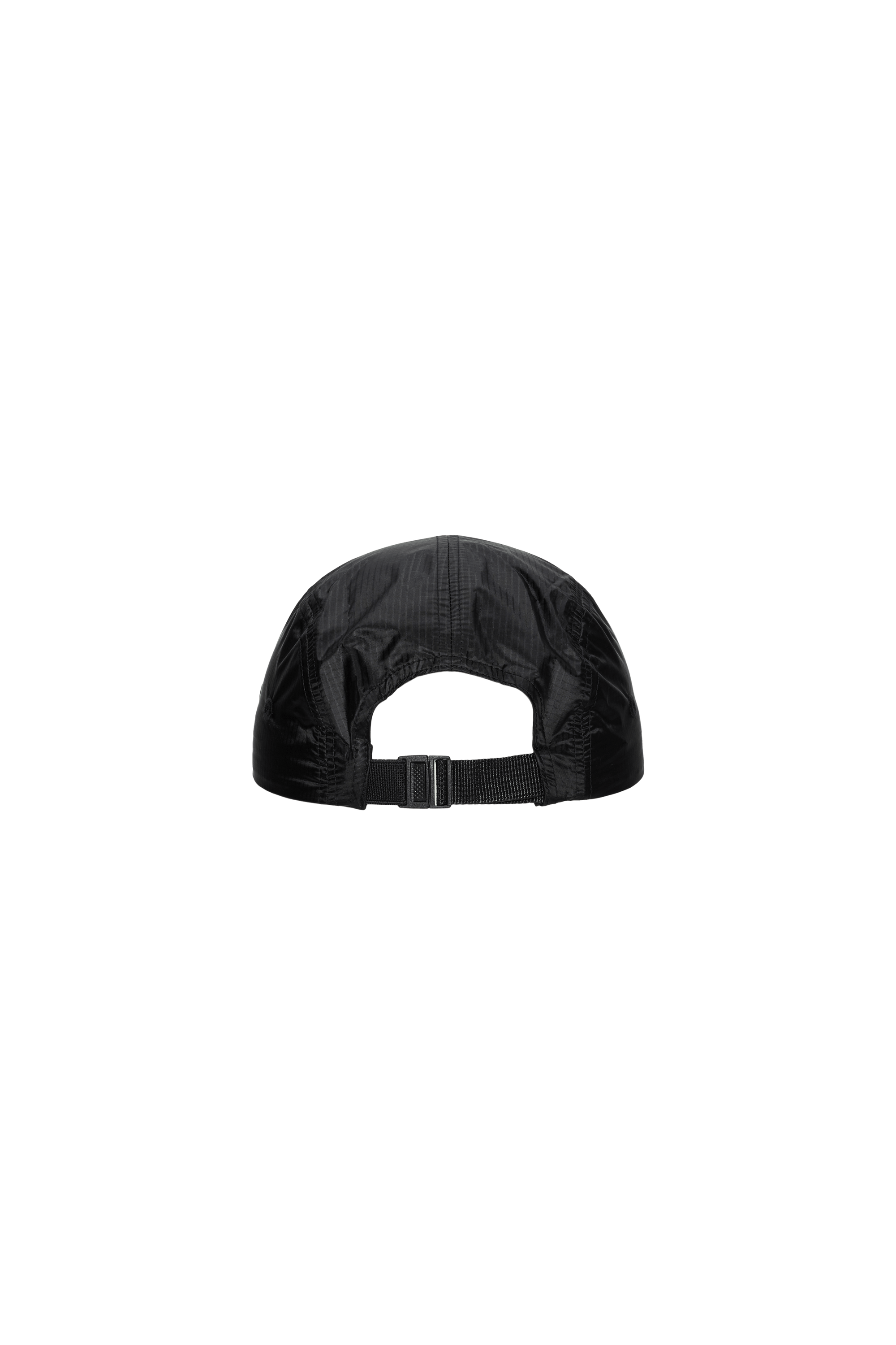 5 Panel Ripstop Cap, Black