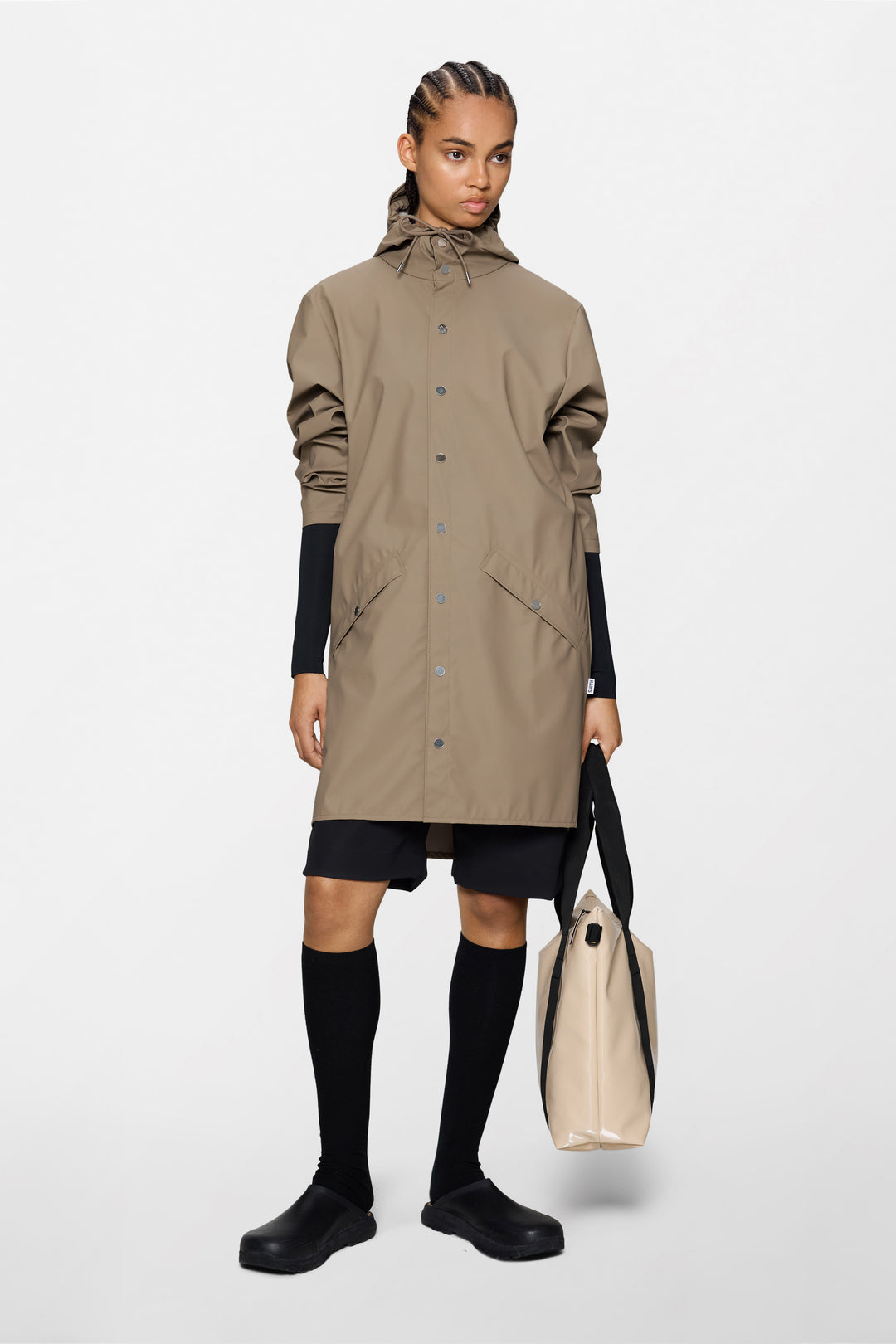 Long Jacket, Beige