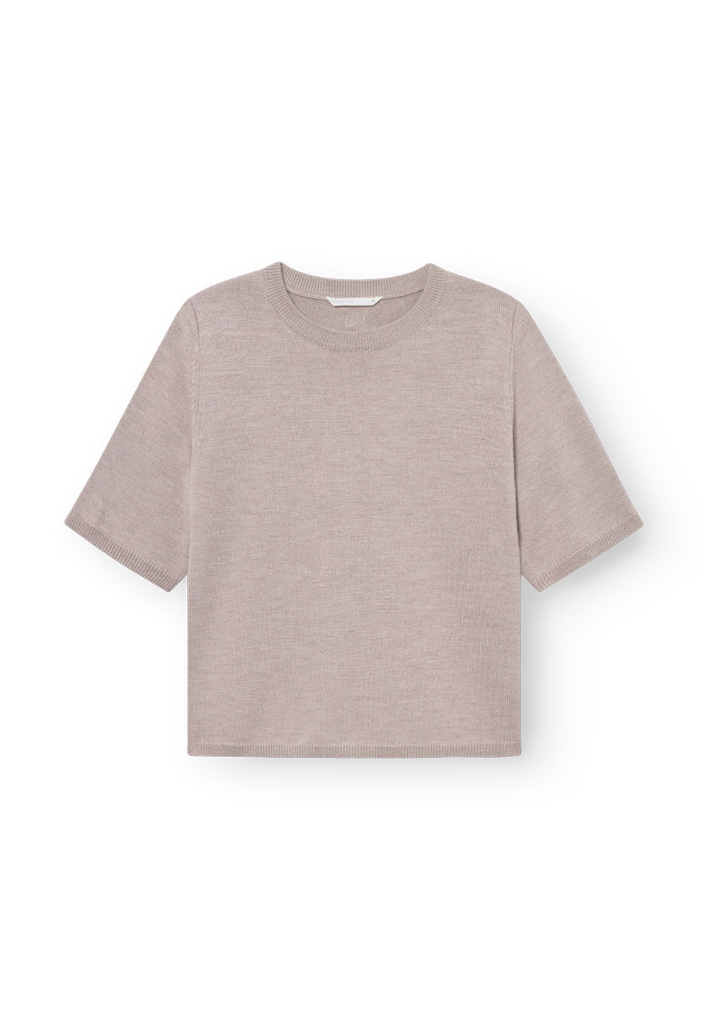 Wool Short Sleeve Keep Me, Warm Sand