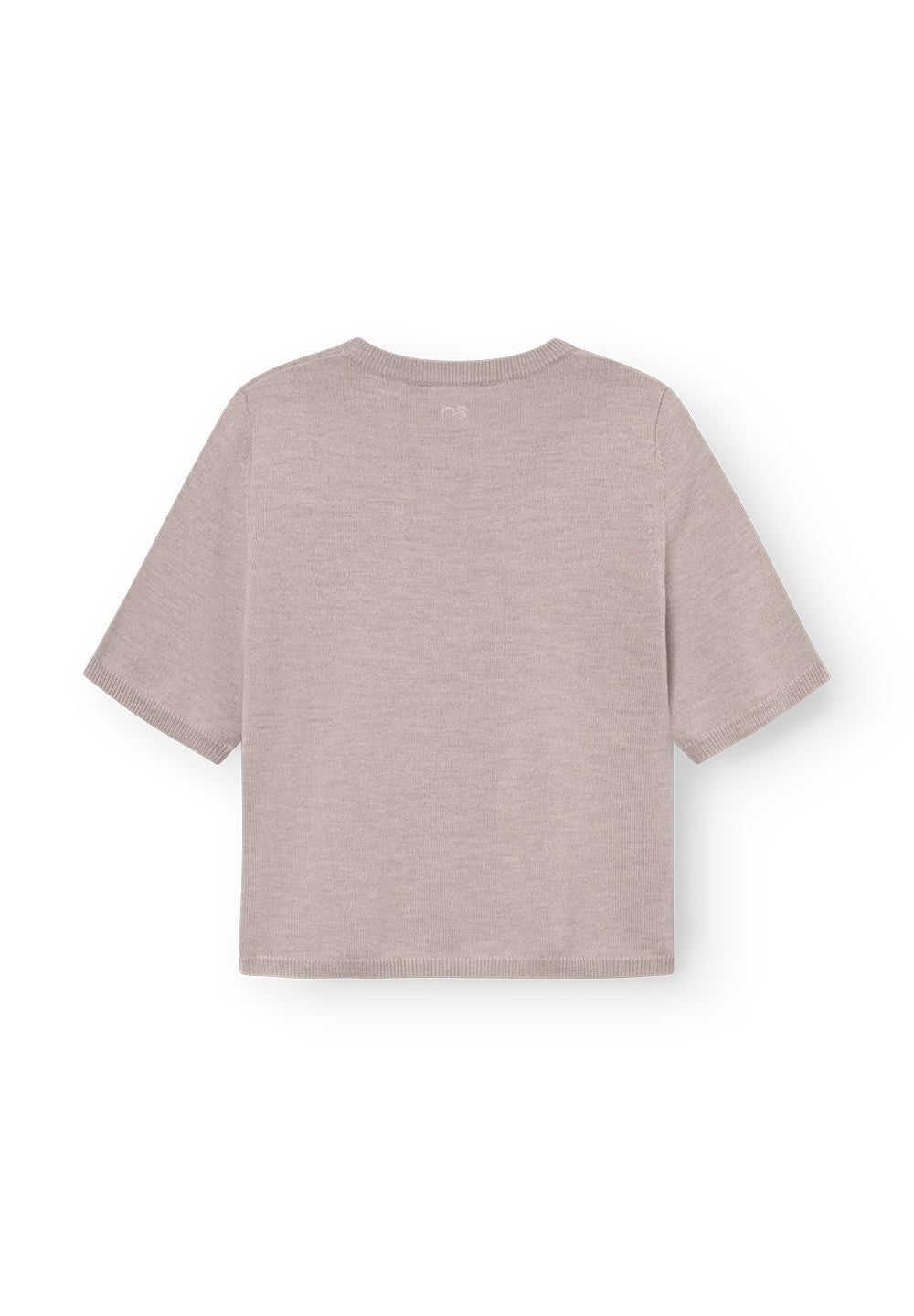 Wool Short Sleeve Keep Me, Warm Sand