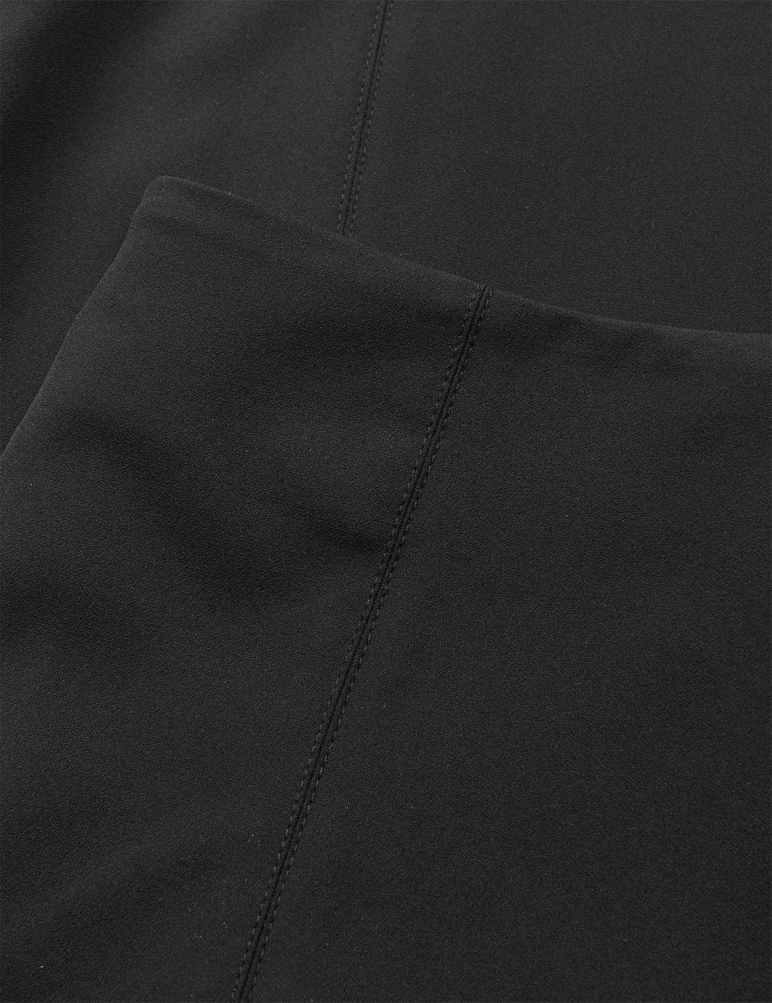 Stretchy Nylon Lyne Pants - Black