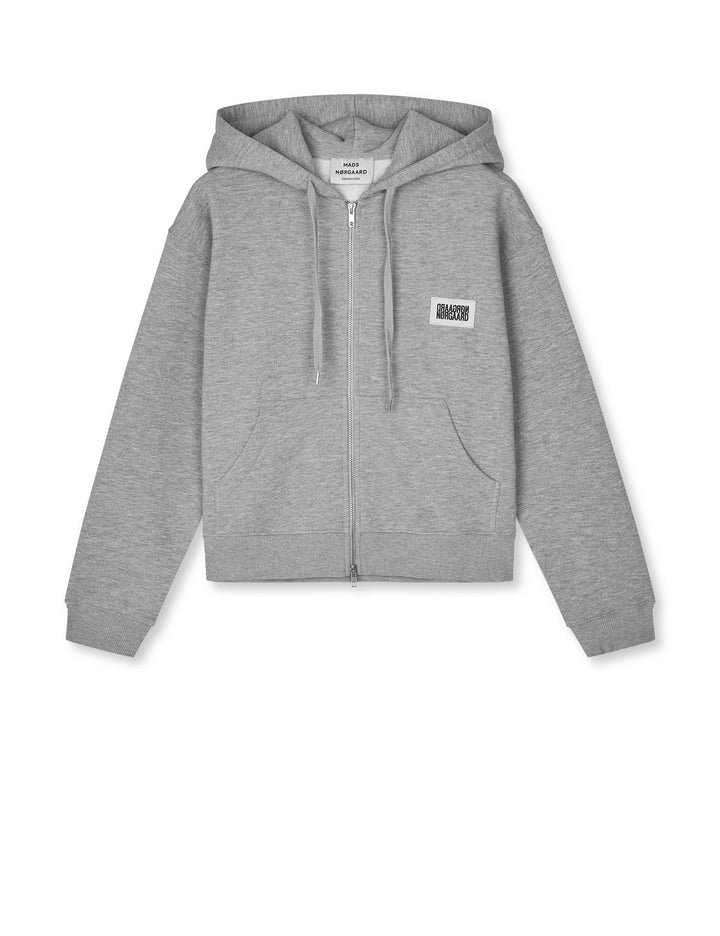 Standard Bobo Hood Sweatshirt, Grey Malange
