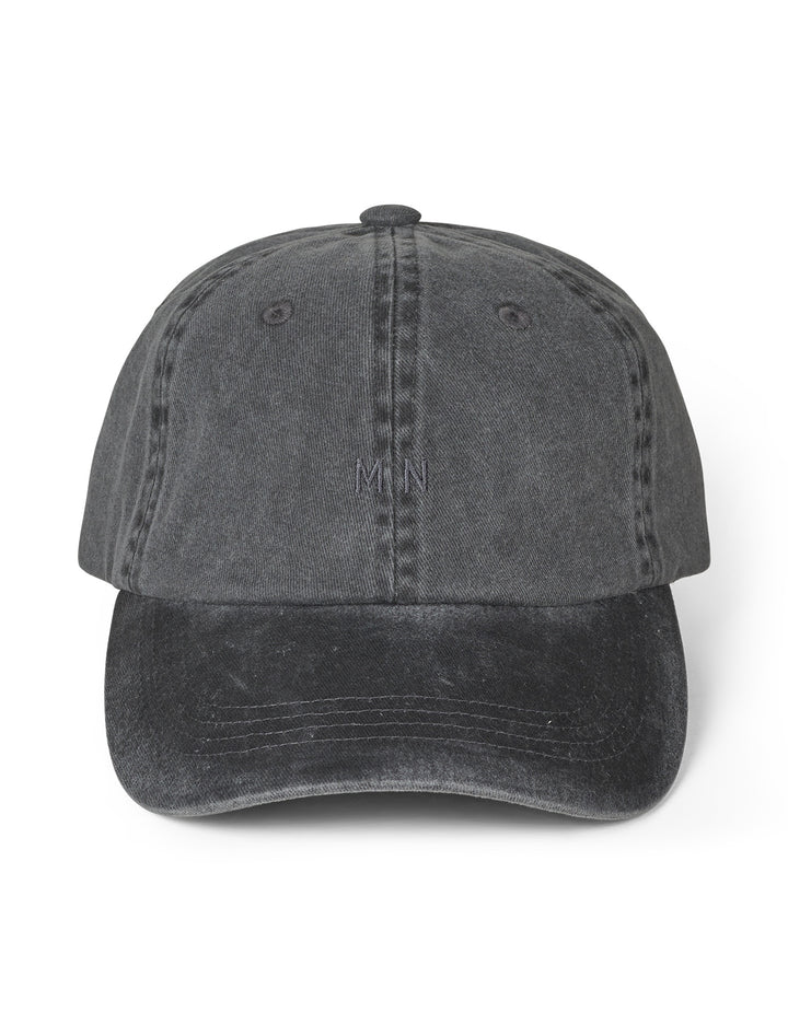 Washed Cotton Twill Coal Cap