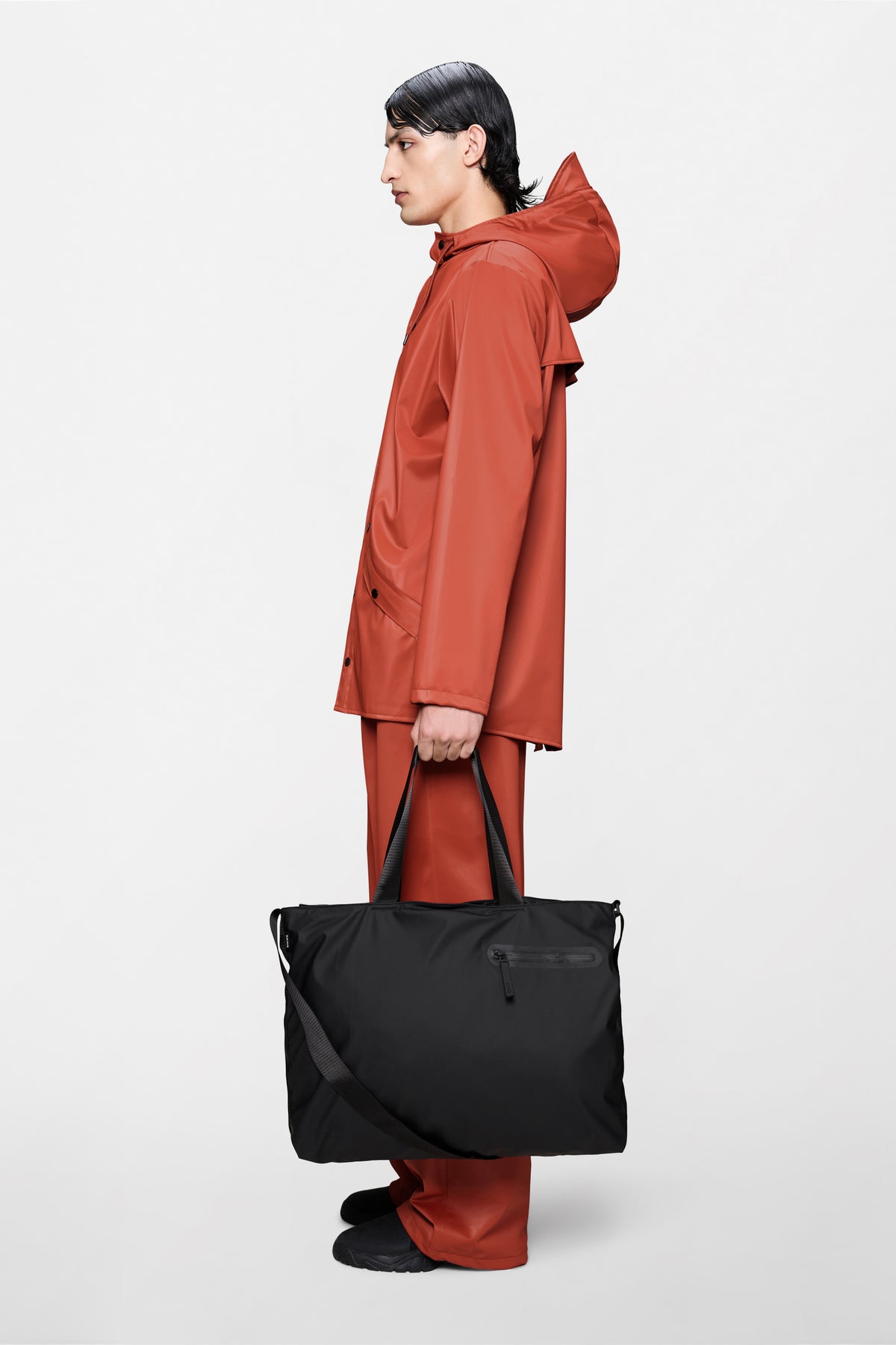 Dash Messenger Tote Bag, Black