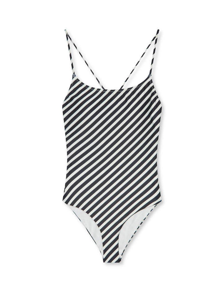 Splash Salena Swimsuit, Black Stripes