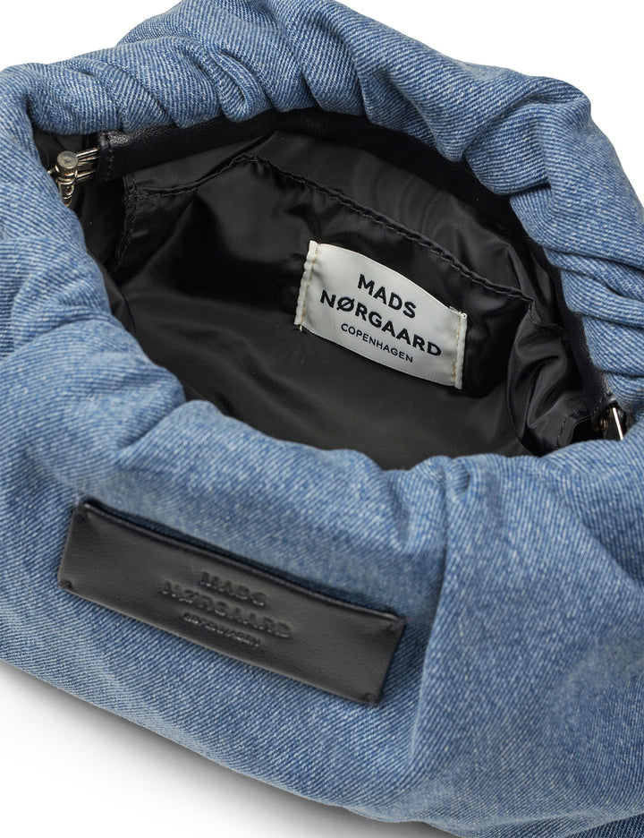 MN Denim Clutch Bag