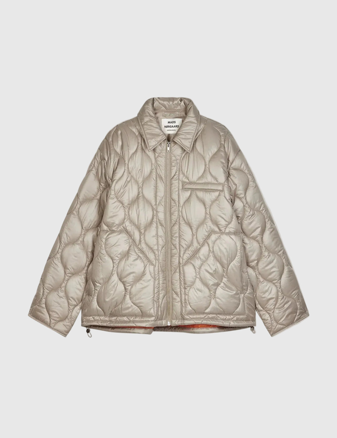 Shiny Ripstop Flora Jacket - Rock