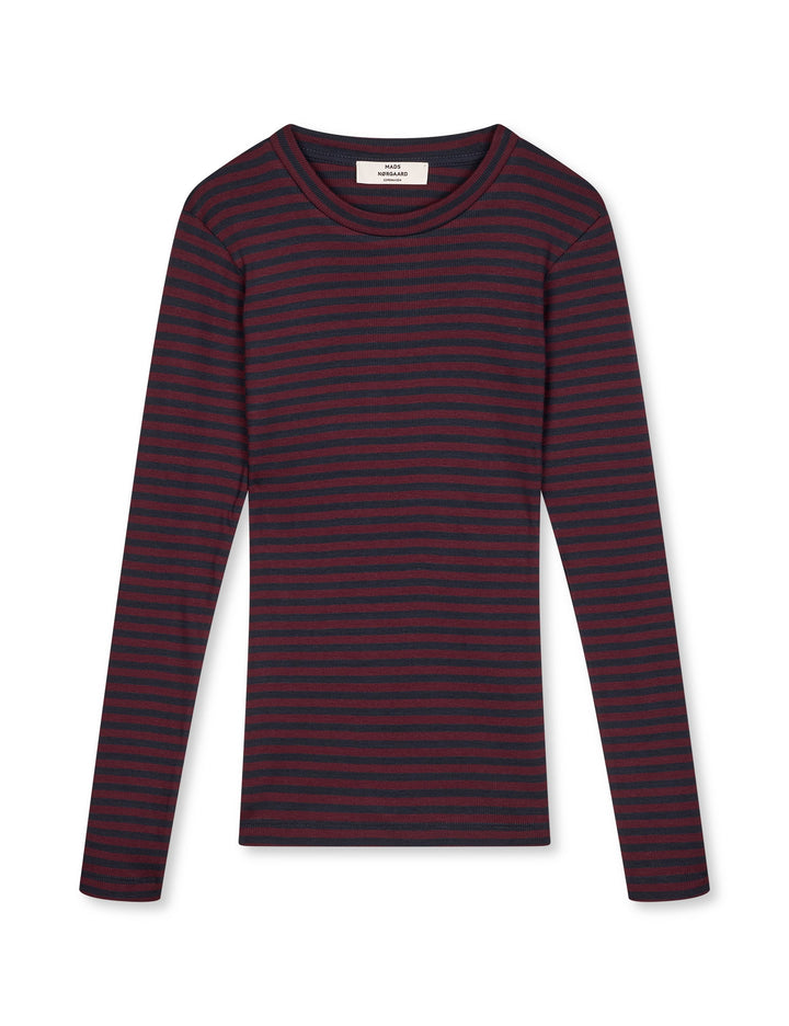 2x2 Cotton Stripe Tuba Tee LS