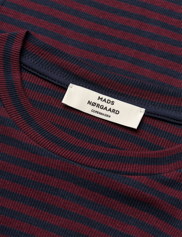 2x2 Cotton Stripe Tuba Tee LS