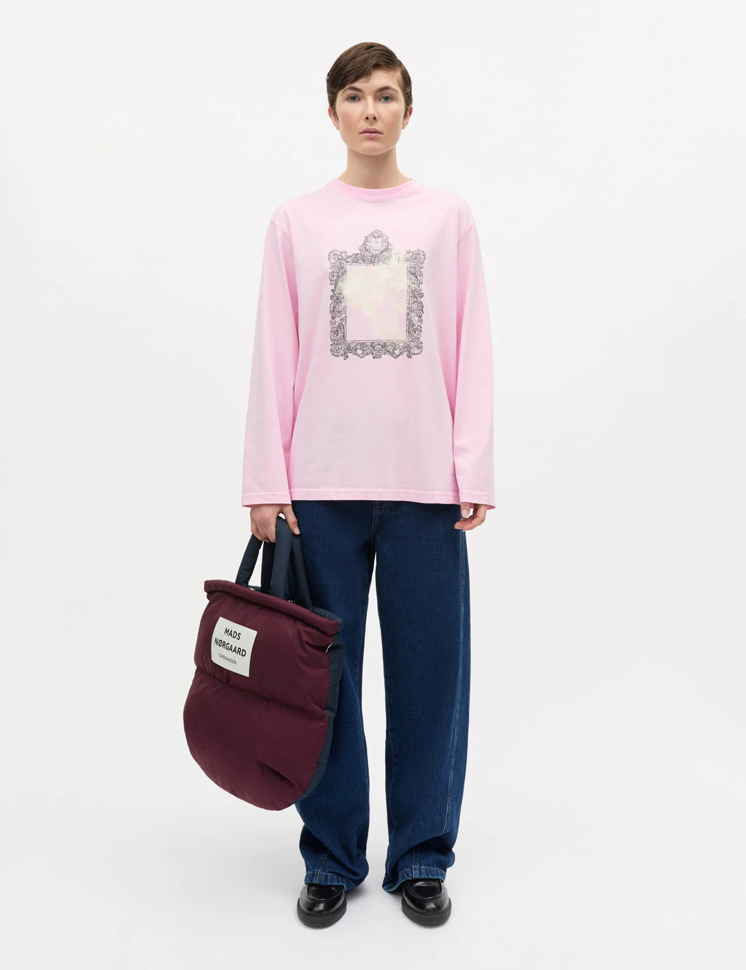 Cotton Jersey Jerry Tee  - Fairy Tale Pink