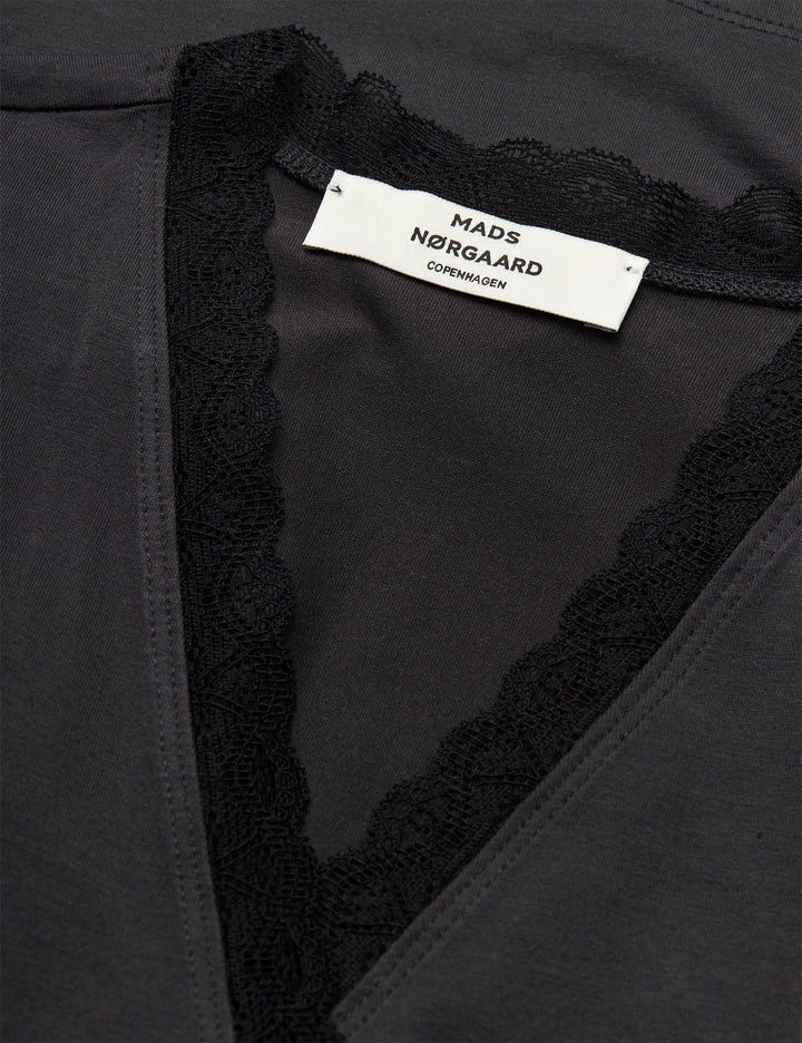 Wrap Susi Top - Black