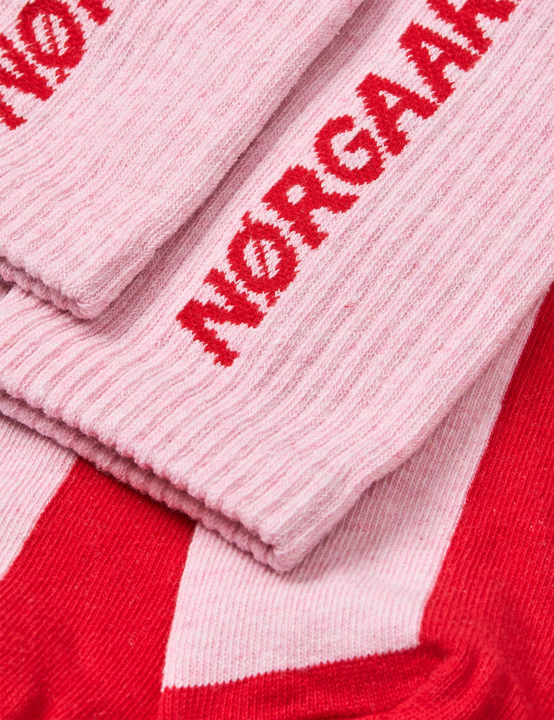 Logo Stepper Single Sock - Fairy Pink