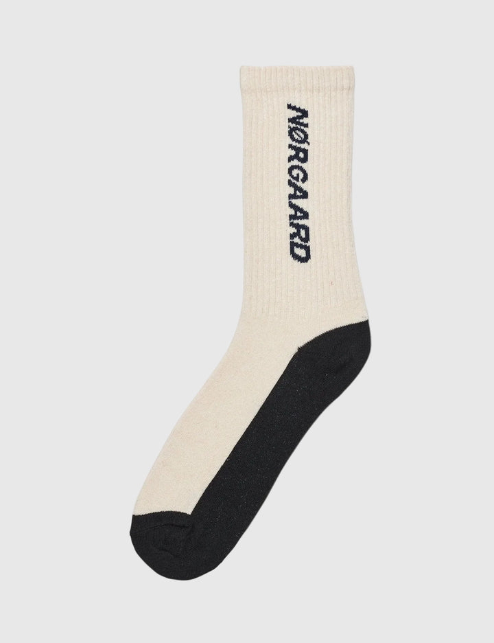 Logo Stepper Single Sock - Vanilla Ice