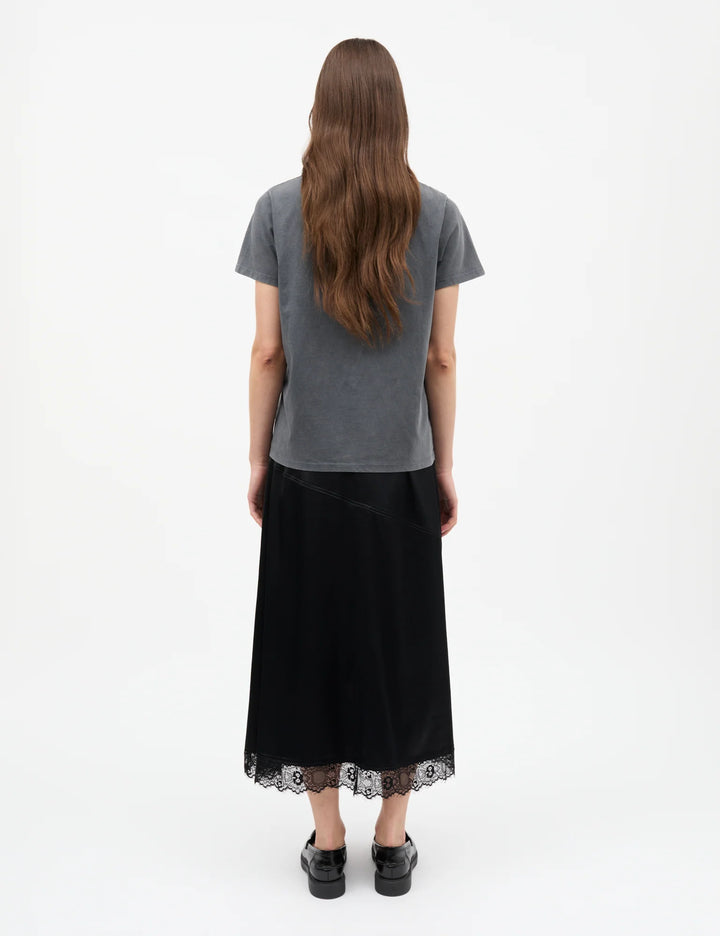 Cotton Jersey Trenda Tee - Black