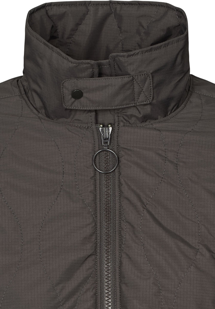 Quilted Jacket Field - Almost Black