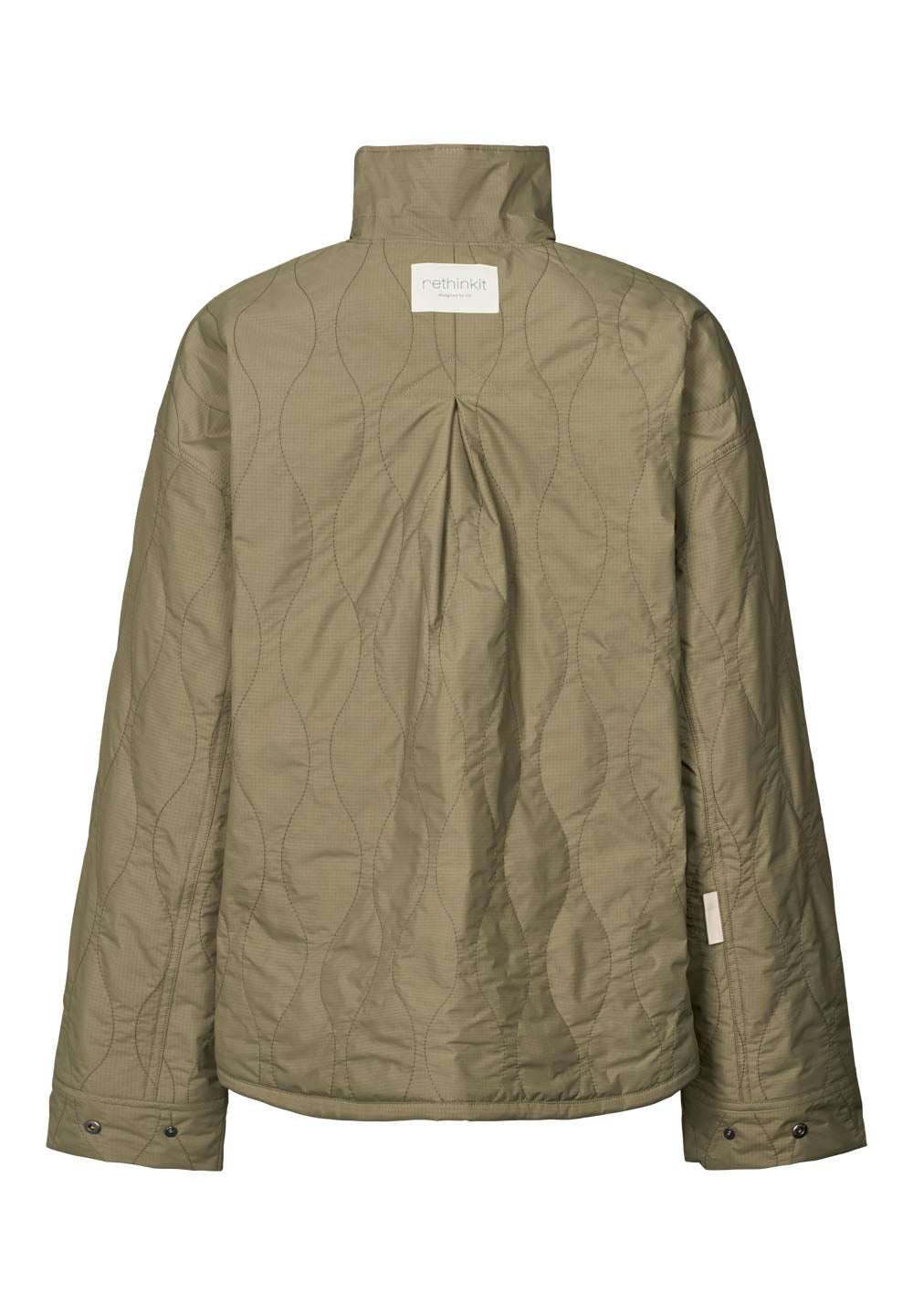 Quilted Jacket Field - Dusty Green