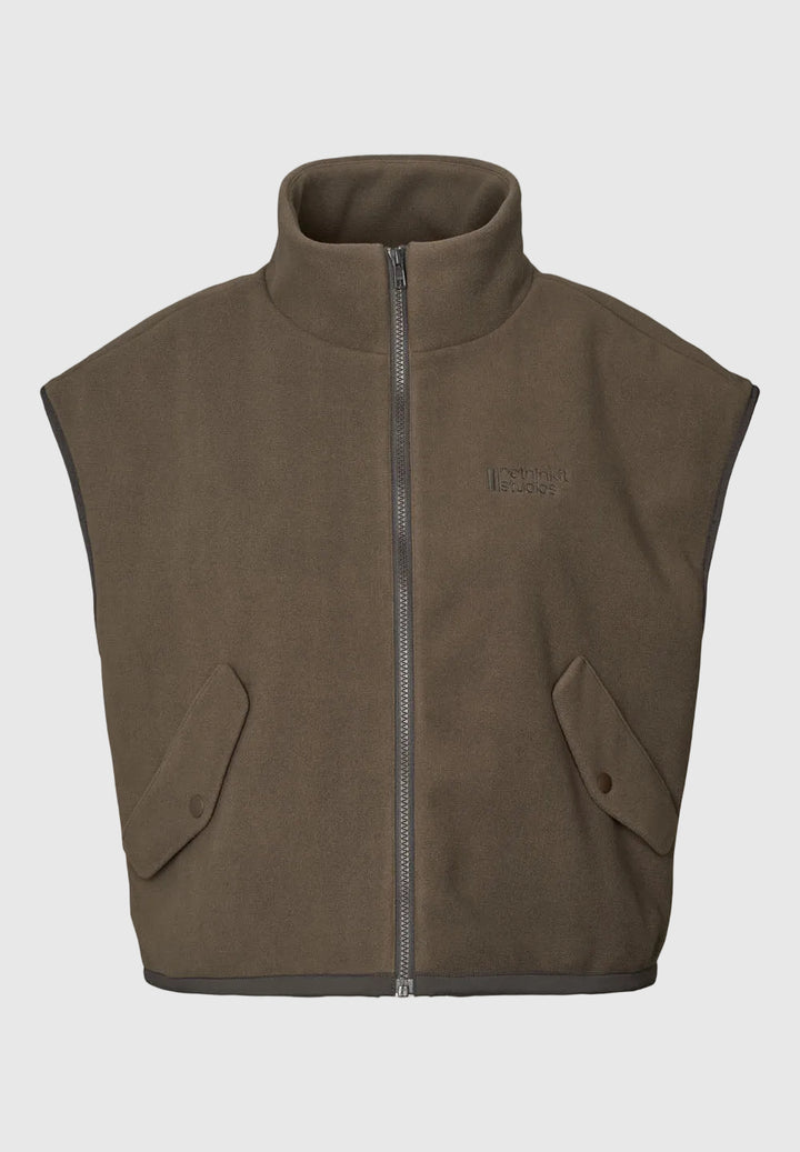 Gilet Polar Fleece Campfire - Coffee