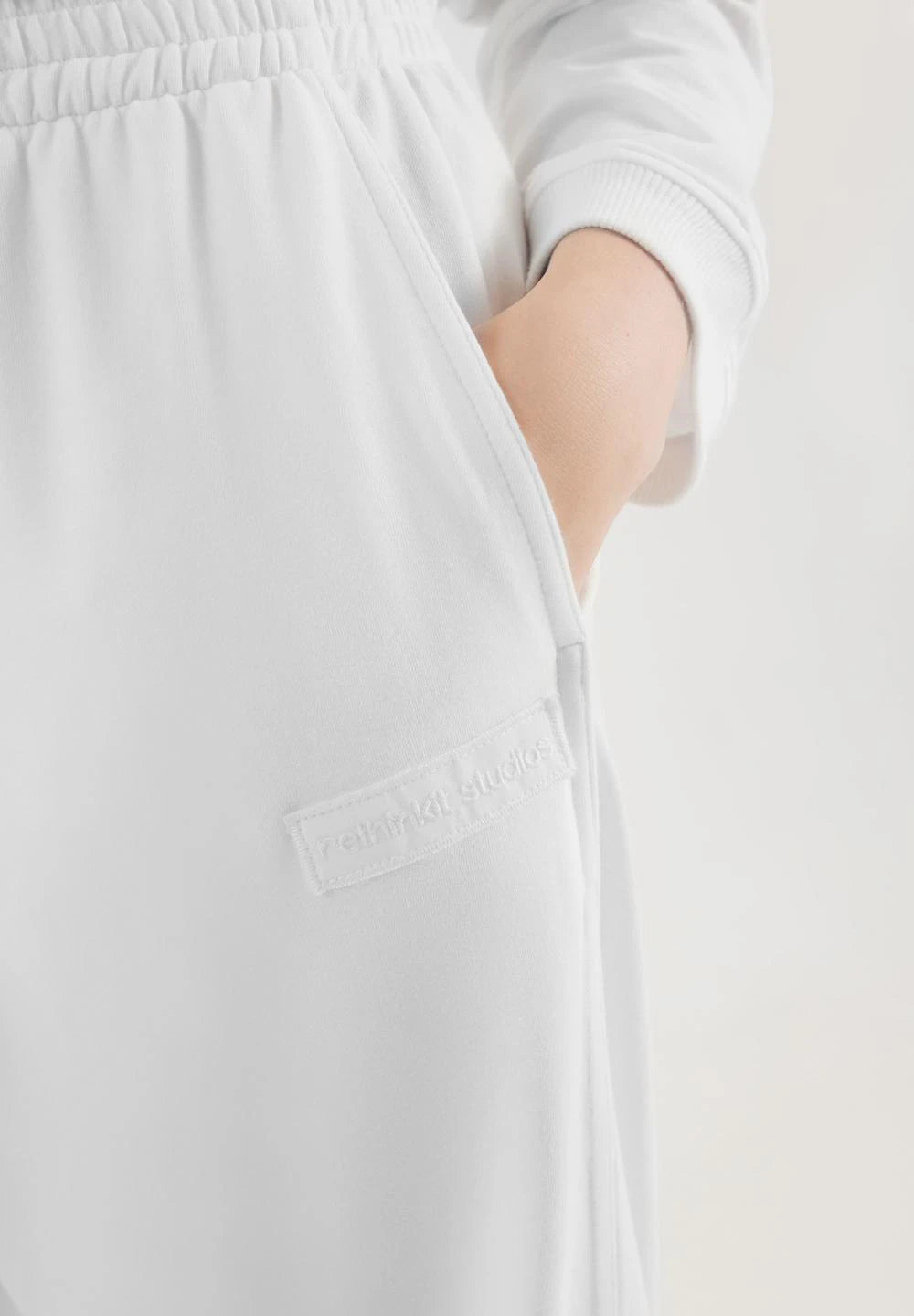 Light Sweat wide, White