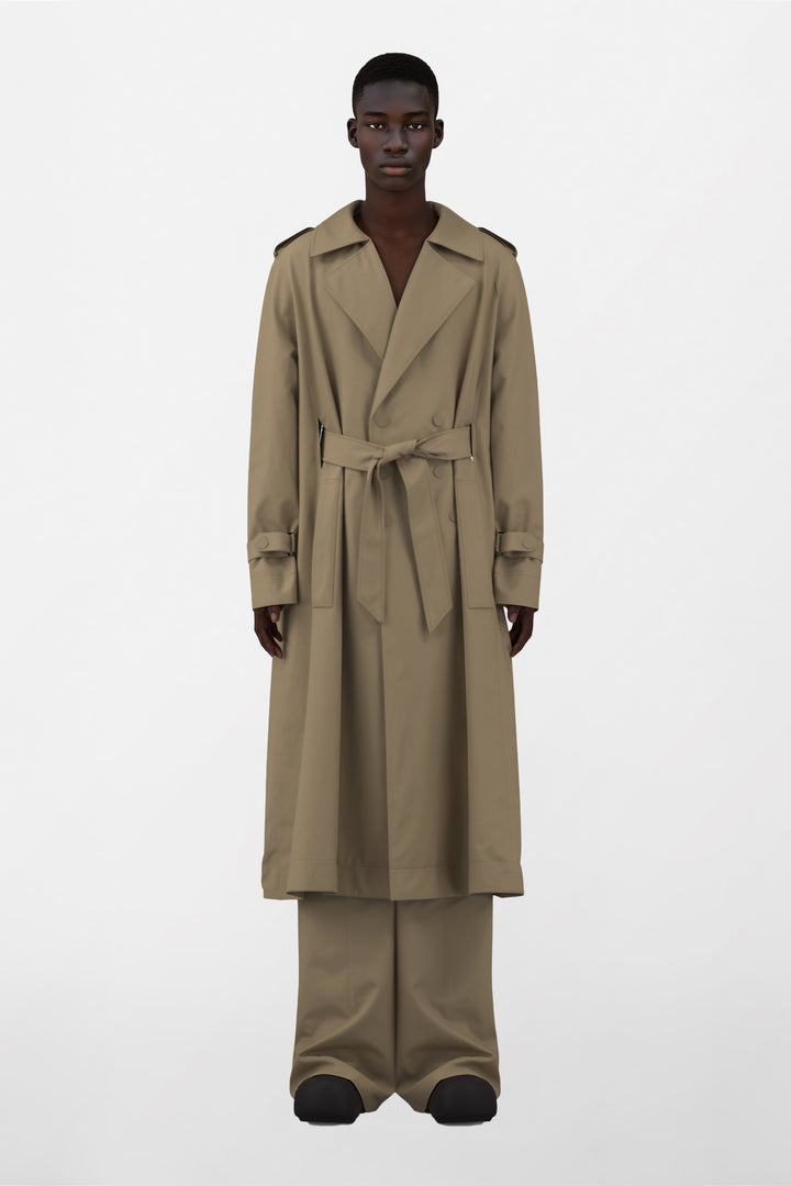 Rains Trench Coat, Fawn