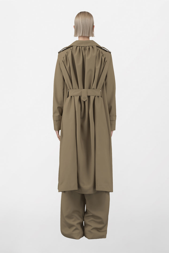 Rains Trench Coat, Fawn