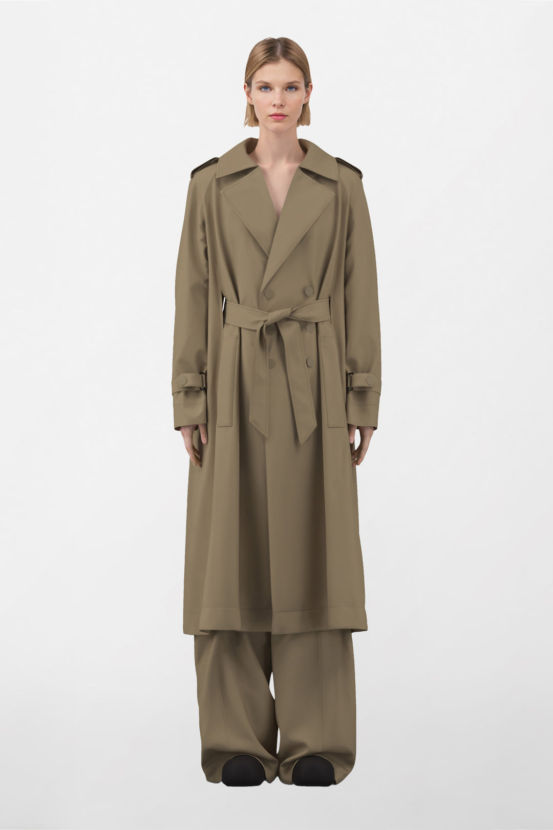 Rains Trench Coat, Fawn