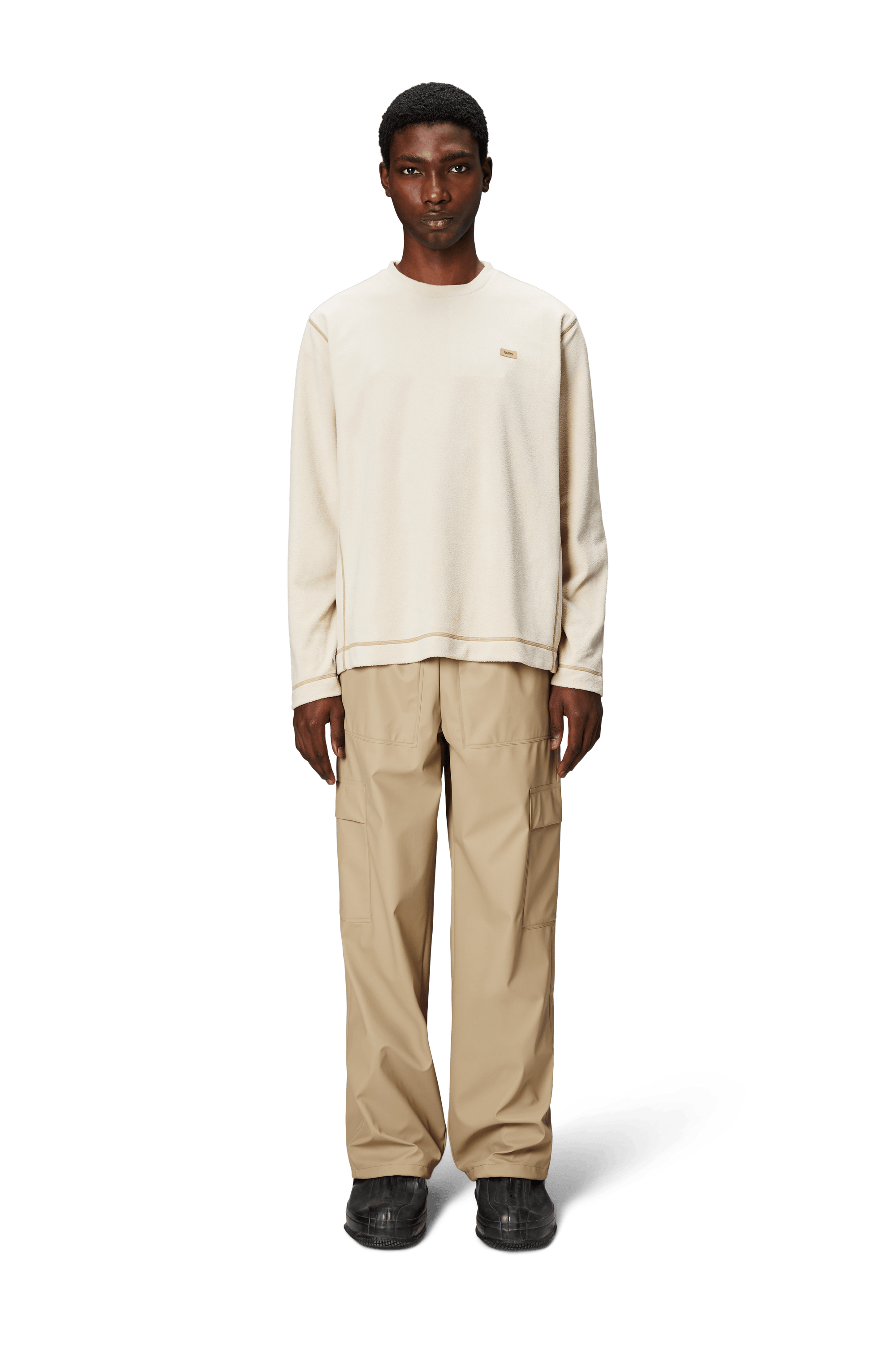 Addis Fleece Crewneck, Dune