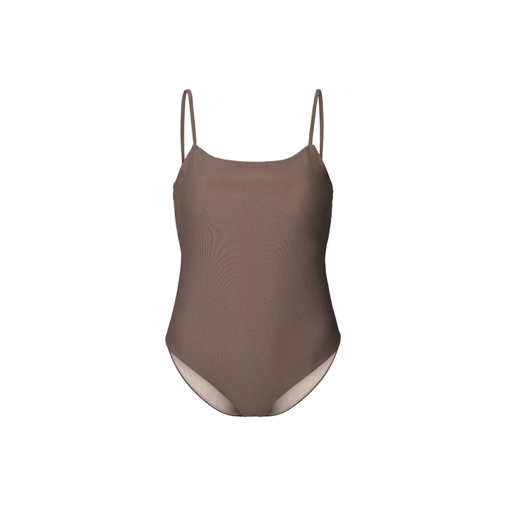 Swimsuit Bandeau Bay, Walnut