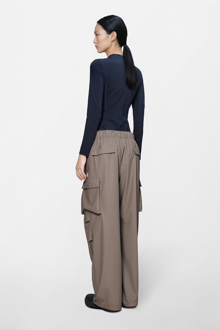 Pocket Rain Pants Wide, Cinder