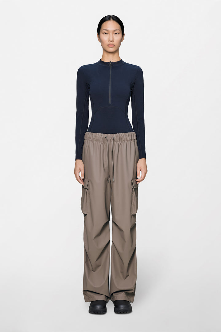 Pocket Rain Pants Wide, Cinder