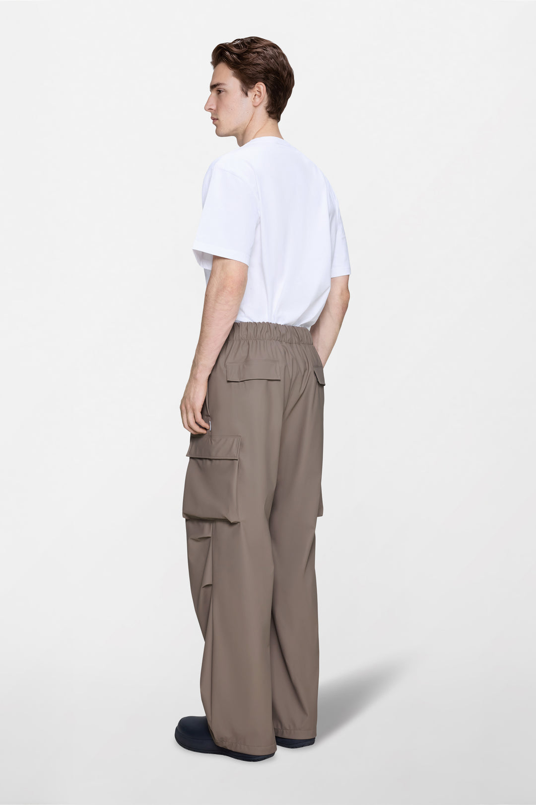 Pocket Rain Pants Wide, Cinder