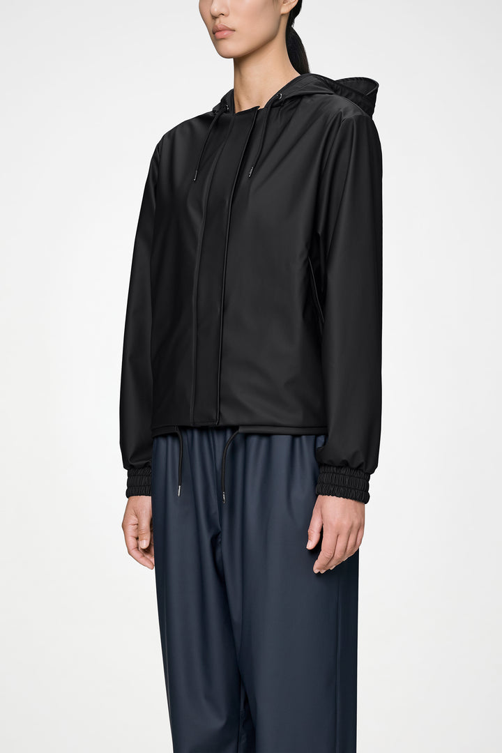 String W Jacket, Black
