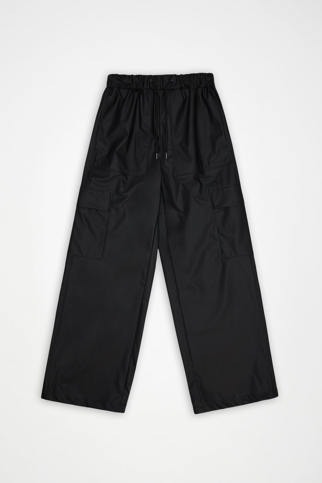 Cargo Rain Pants Wide, Black