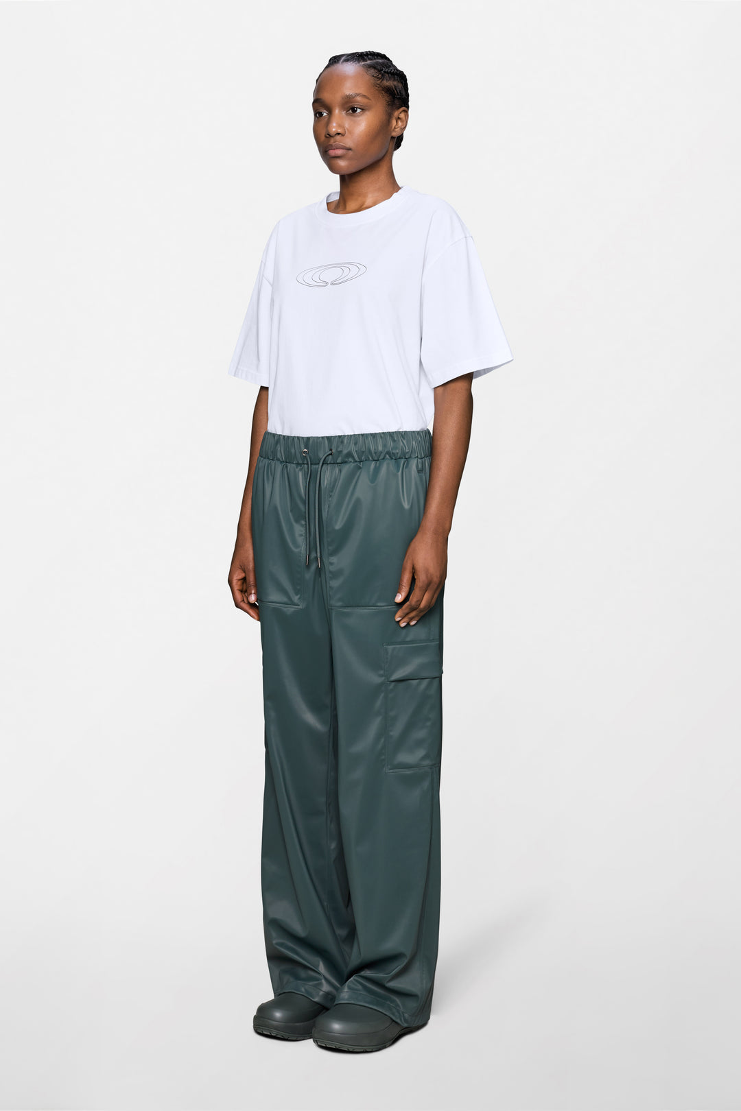 Cargo Rain Pants Wide, Mystique