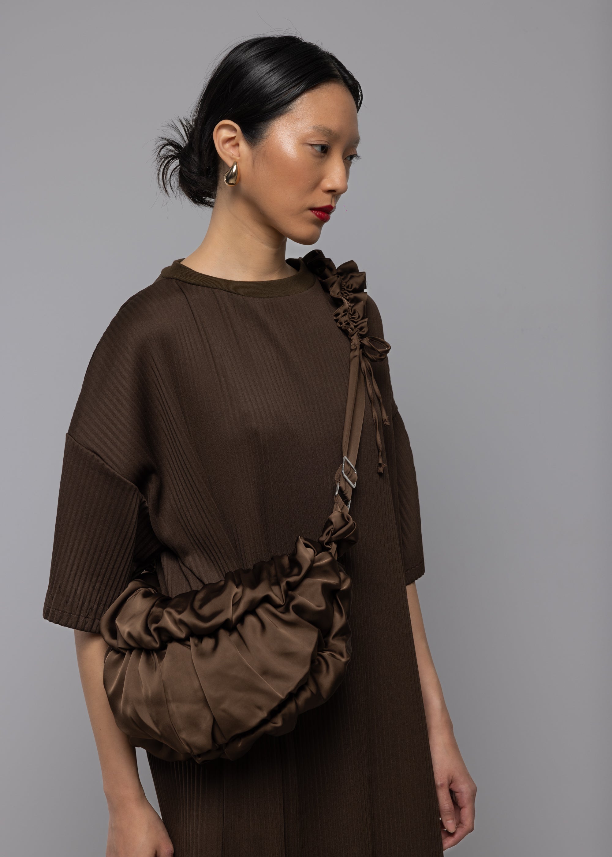 Crossbody Bag Limited, Dark Brown