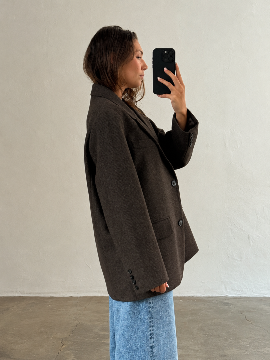 Solvej Blazer - Espresso