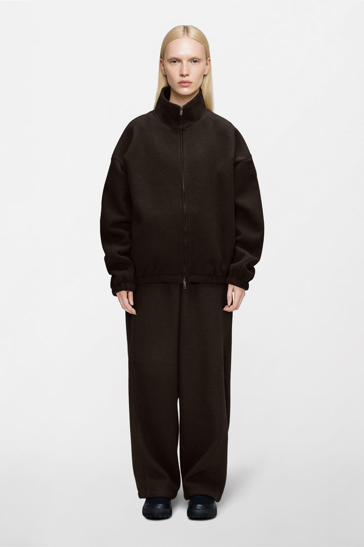 Fleece Jacket - Bark