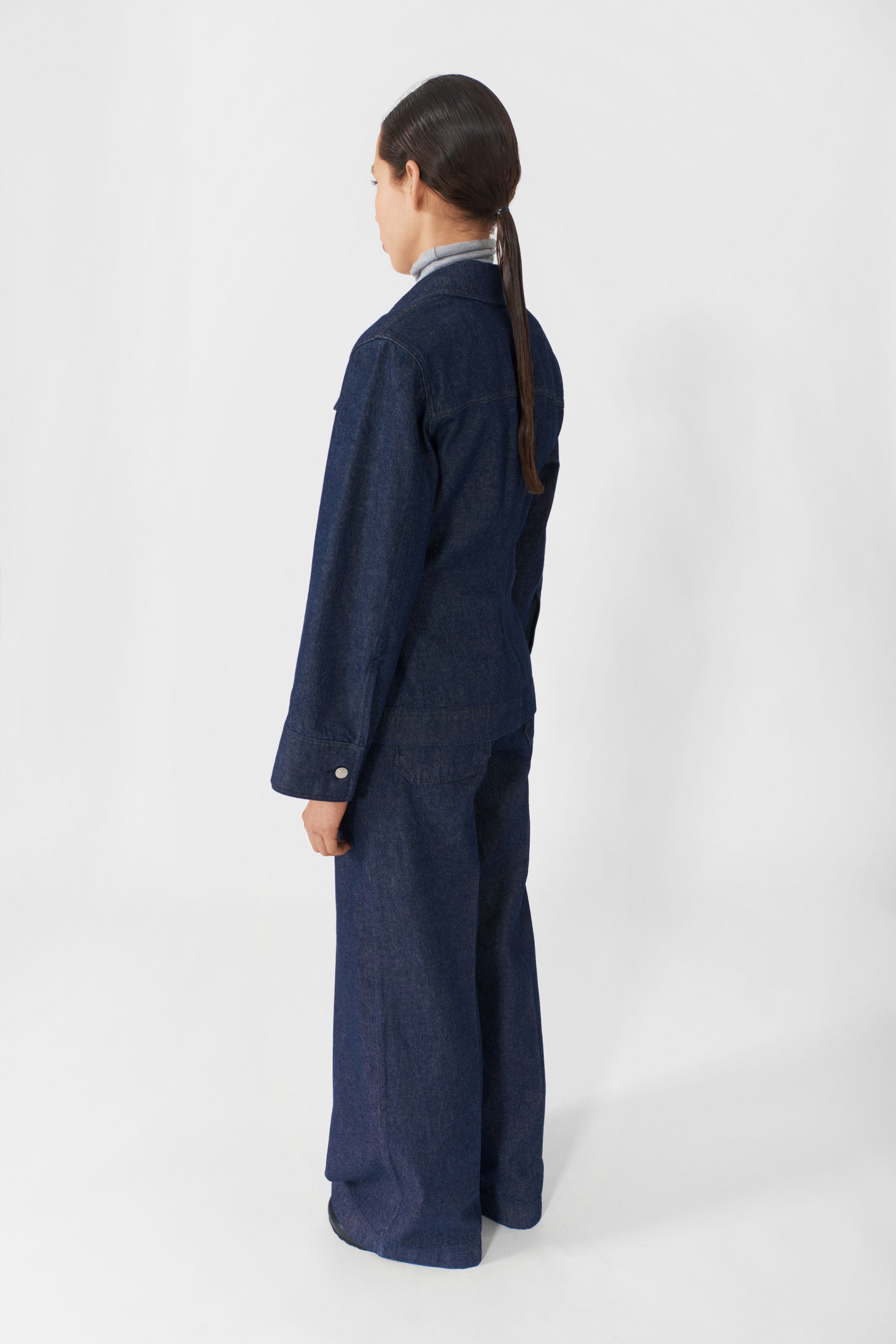 Gracie Shirt, Dark Denim