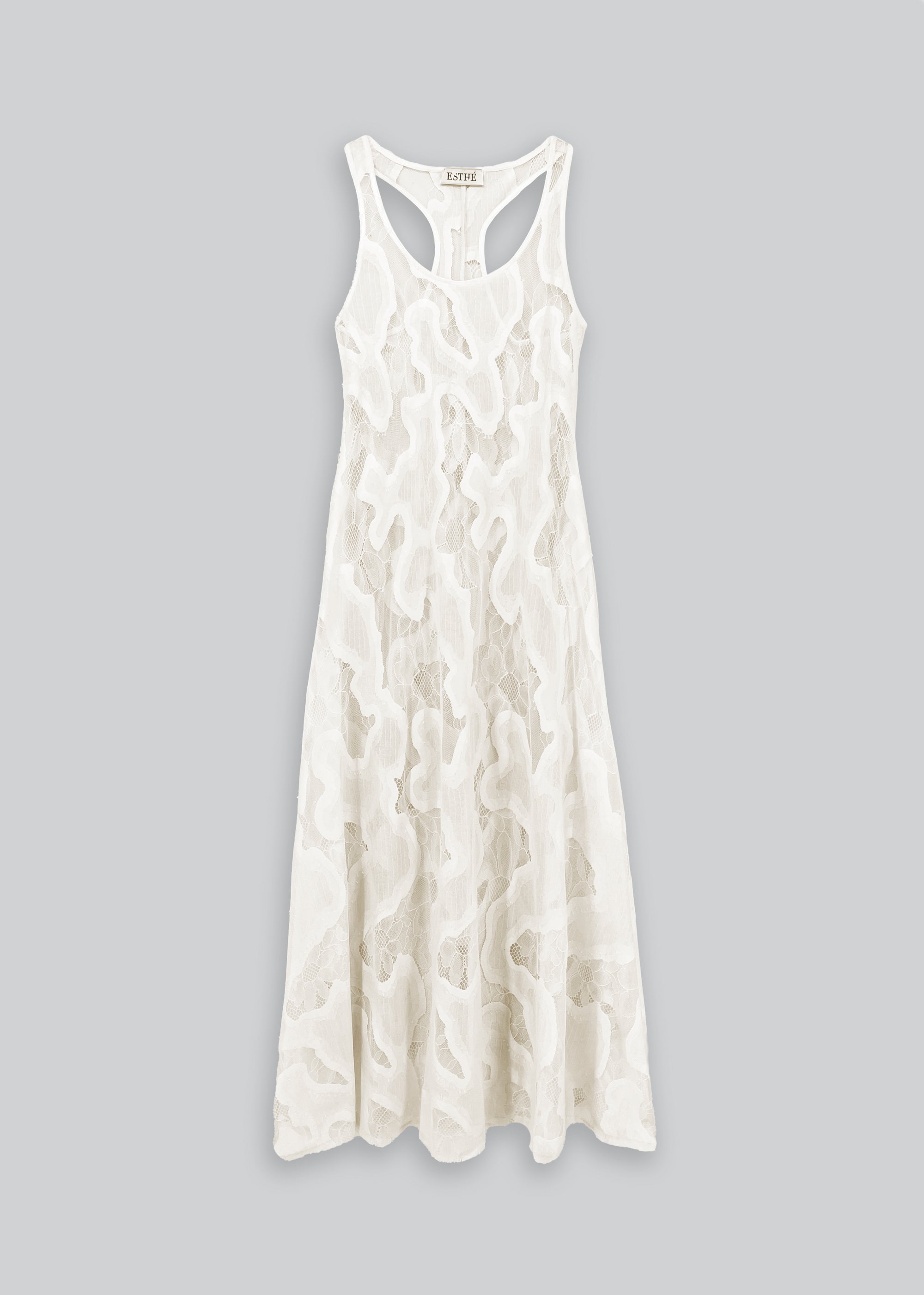 Sheer Lace Slip Dress