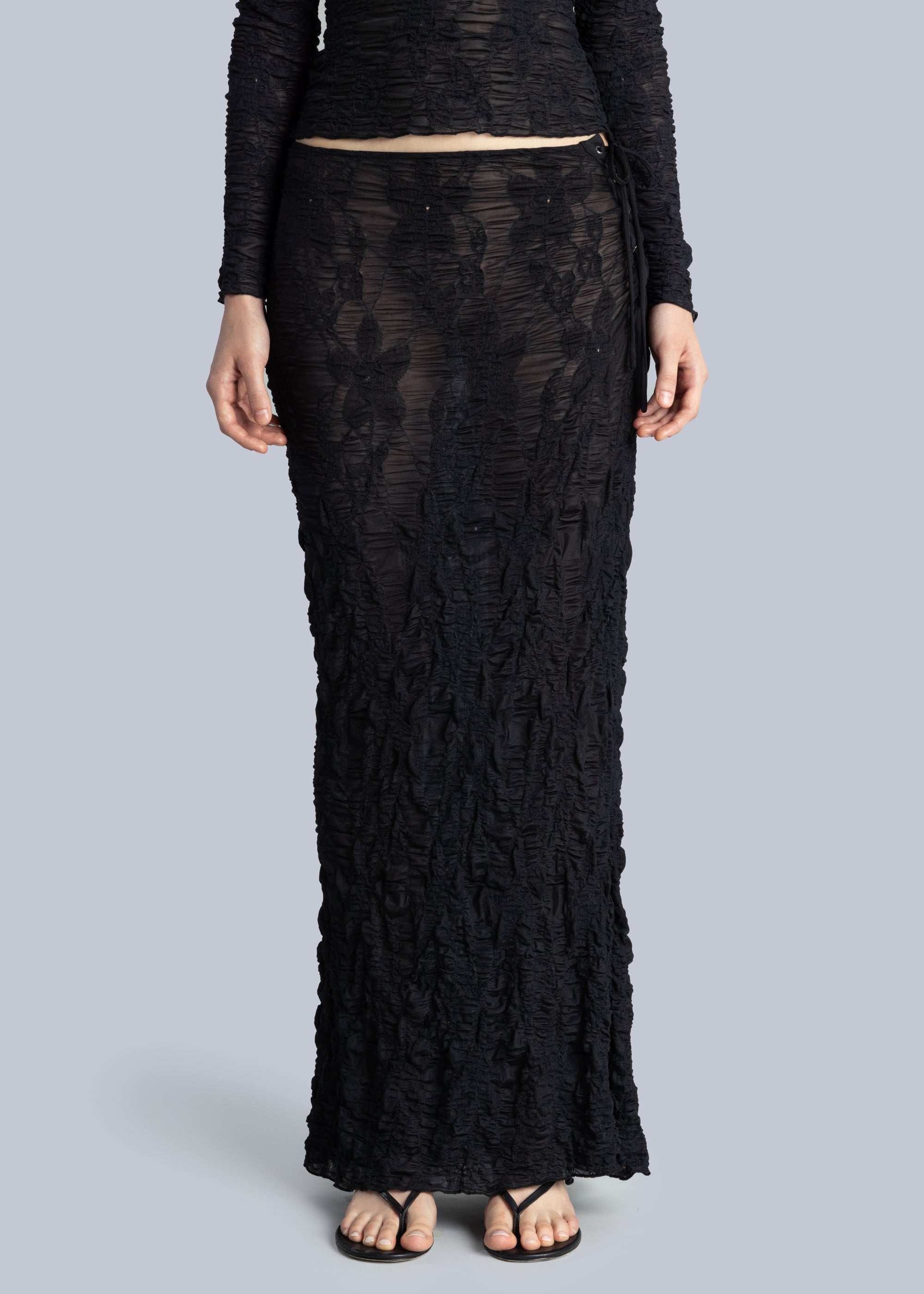 Jacquard Maxi Skirt