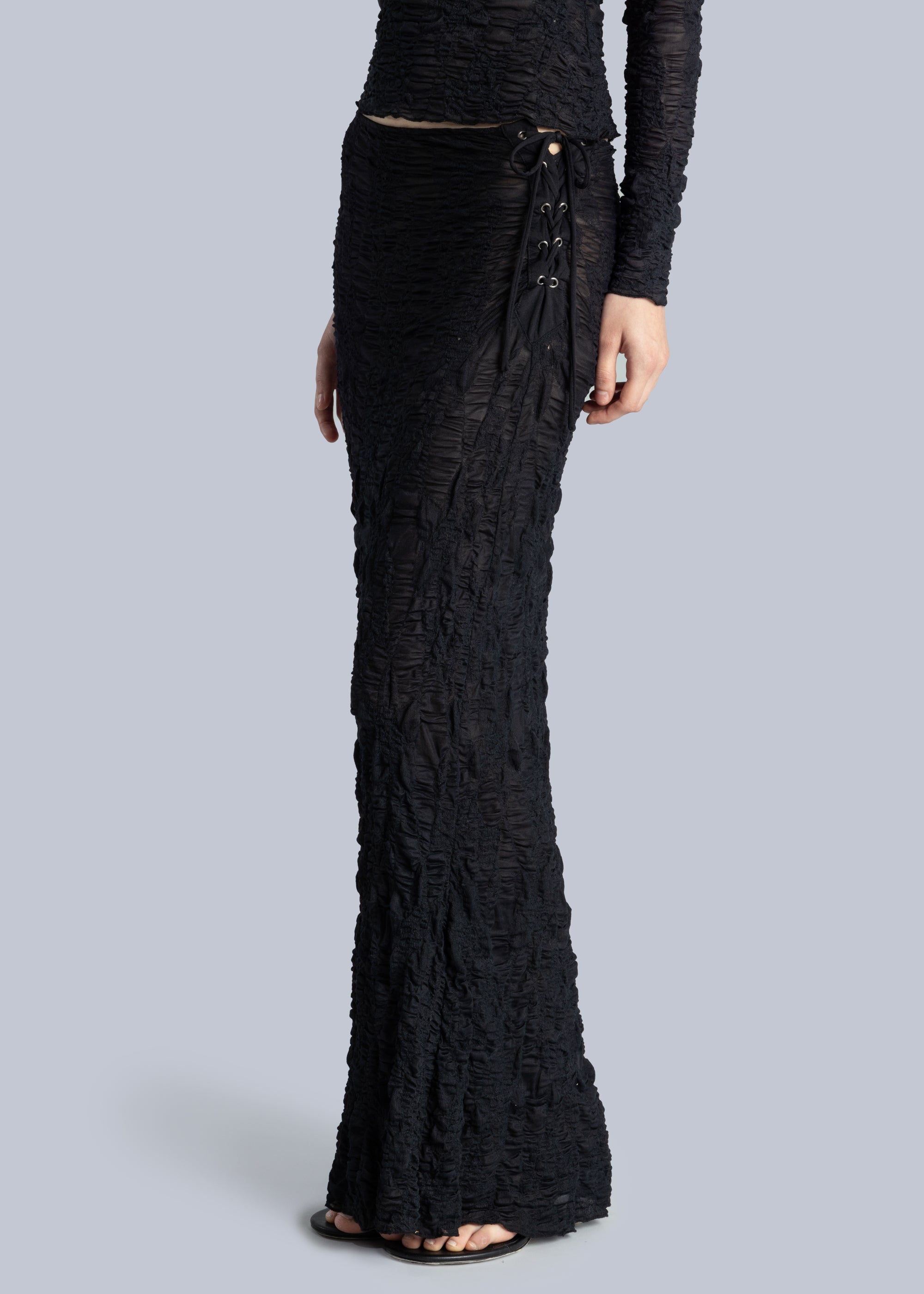 Jacquard Maxi Skirt