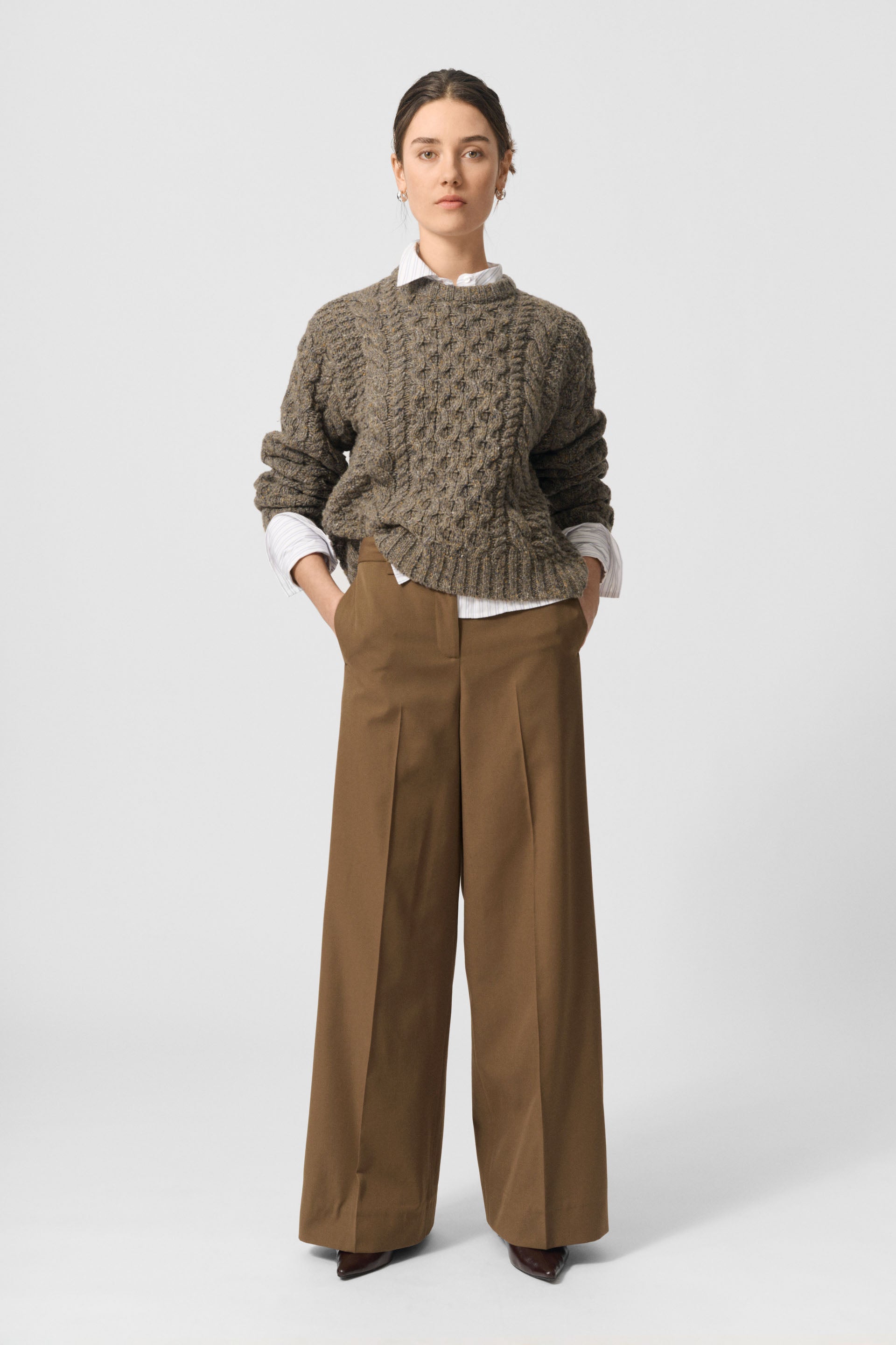 Daphne Sweater, Multi Green
