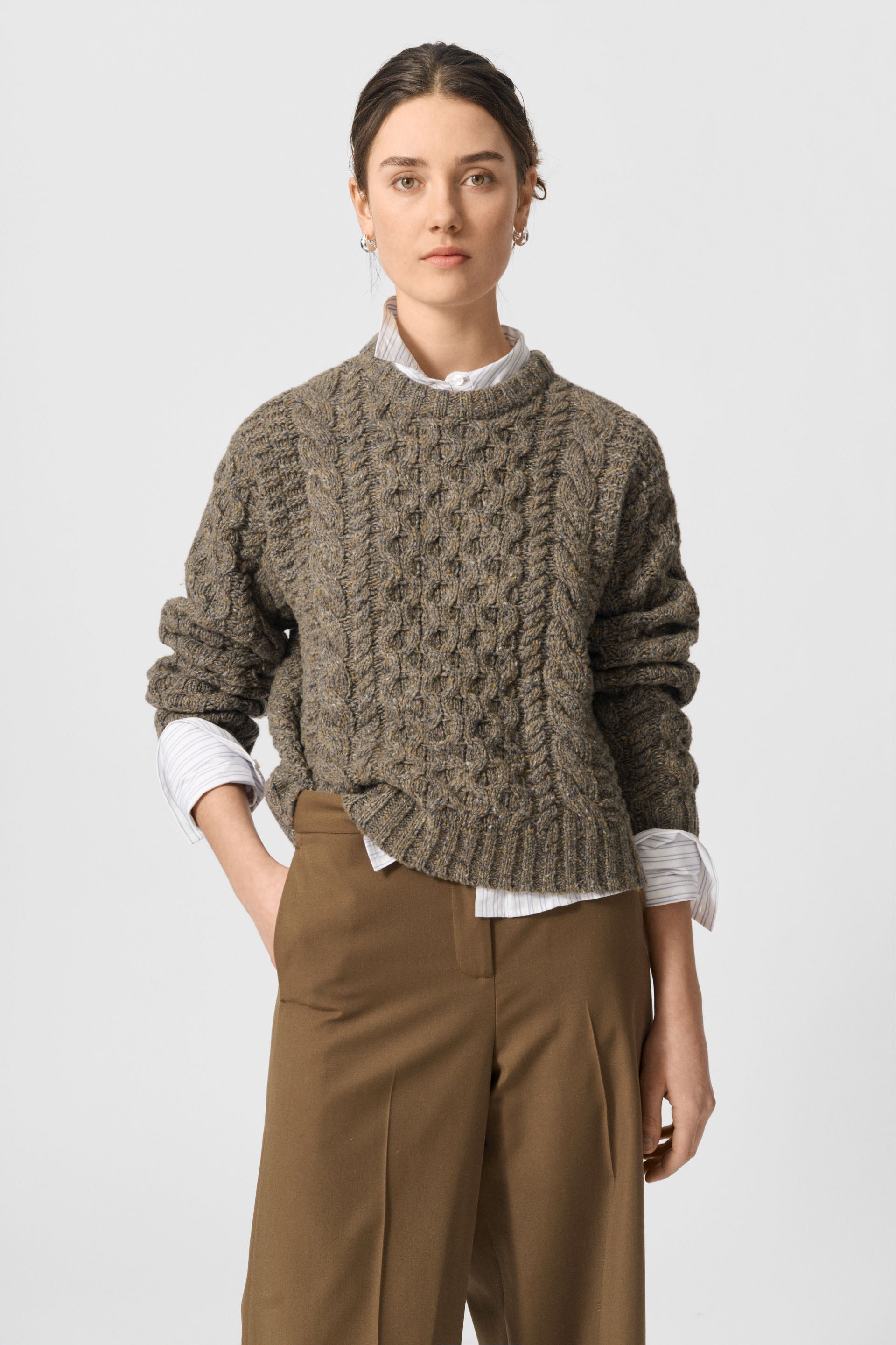Daphne Sweater, Multi Green