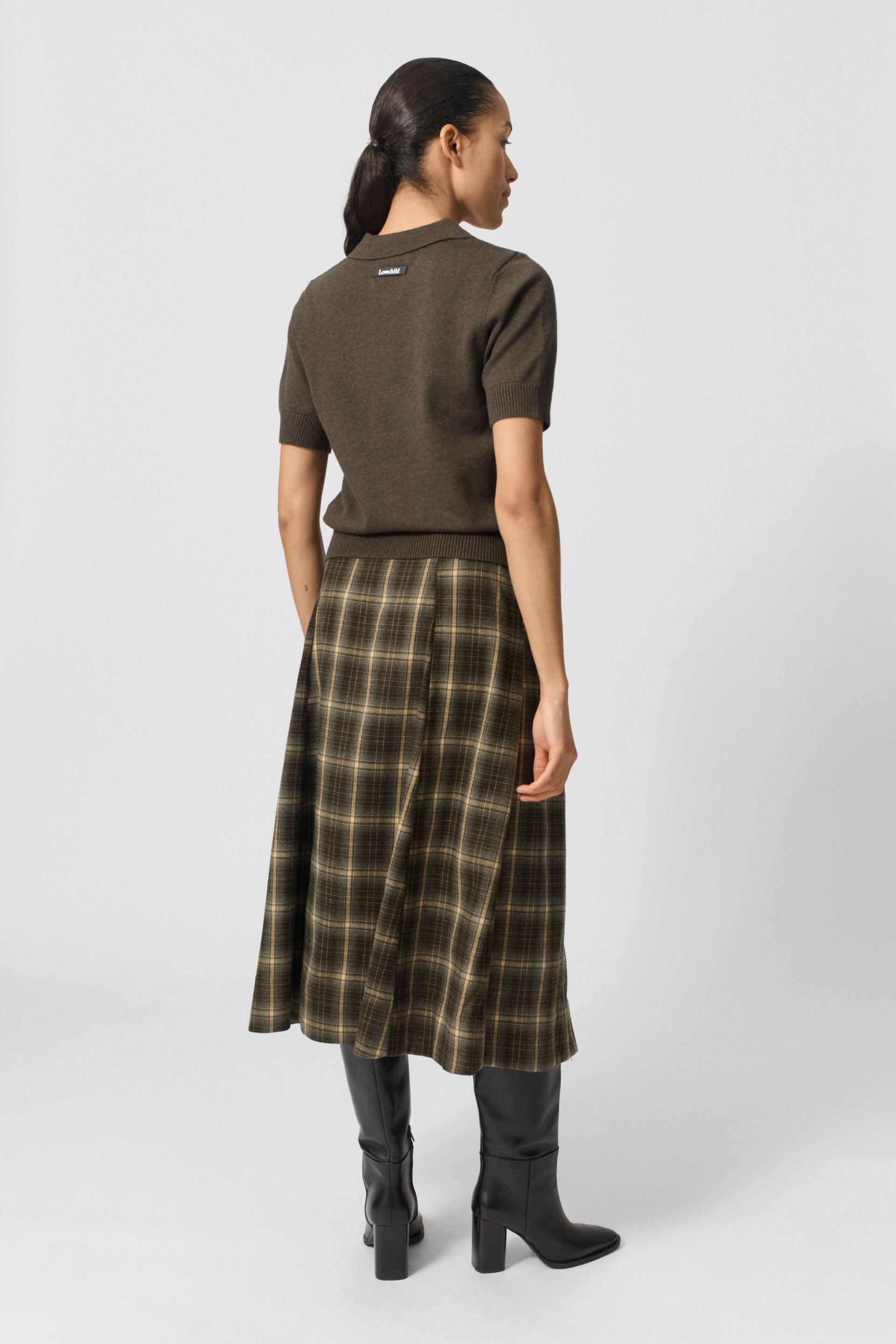 Violette Top, Army Melange