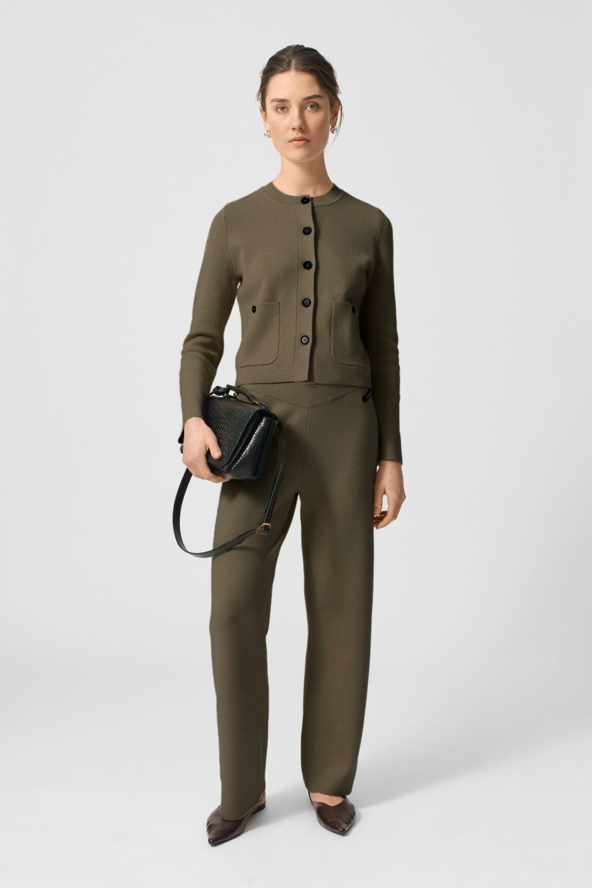 Paloma Cardigan, Army Melange